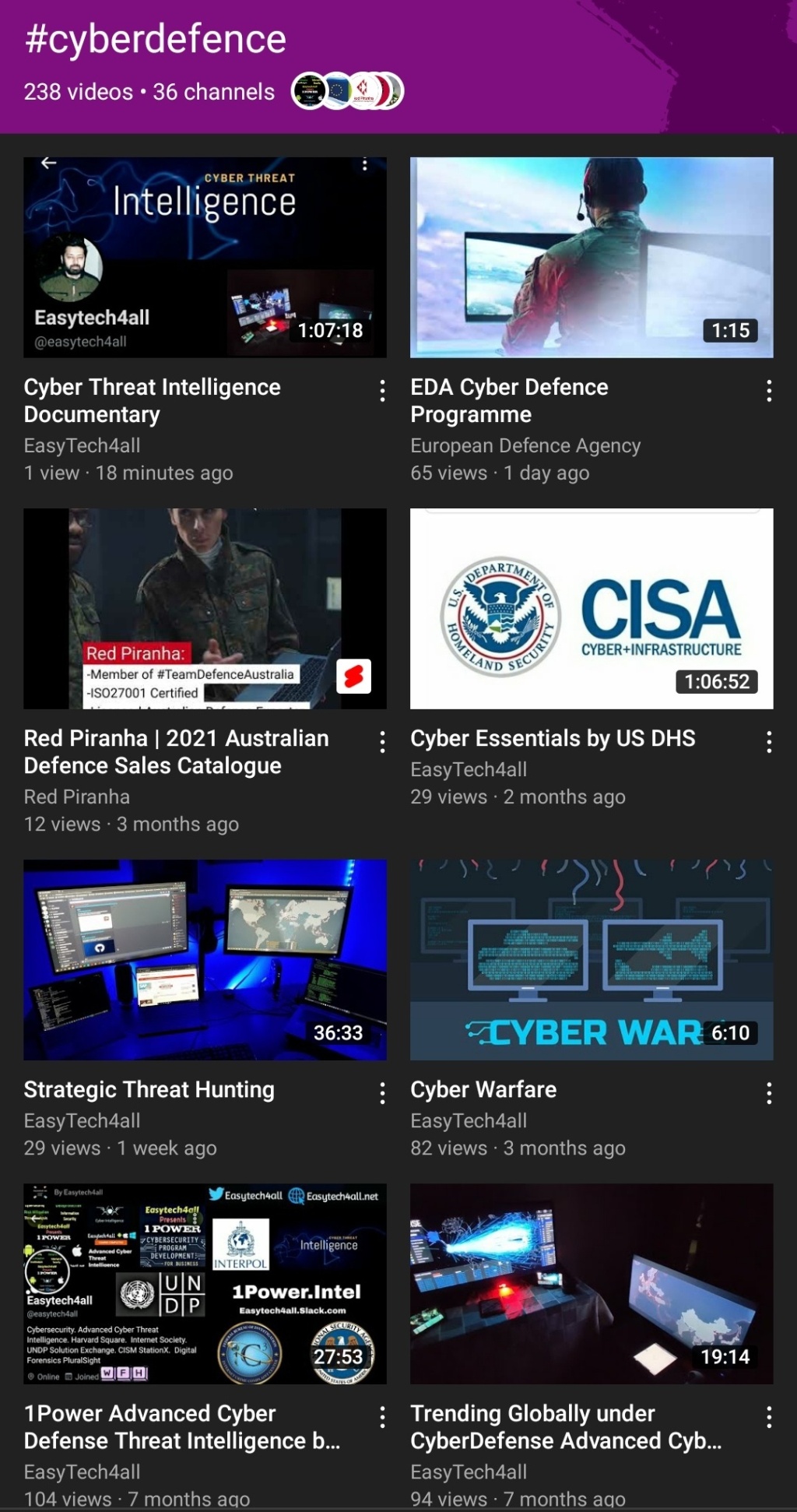 Cyber Intelligence Talks